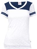 Soffe V-Neck Burn Out Football T-Shirt 10 Colors Soffe V-Neck Burn Out Football T-Shirt 10 Colors
