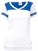 Soffe V-Neck Burn Out Football T-Shirt 10 Colors Soffe V-Neck Burn Out Football T-Shirt 10 Colors
