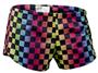 Soffe Teeny Tiny 2.5" Inseam Checker Print Shorts