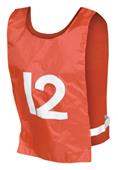 Champro Sports Nylon Pinnies Numbered 1-12 (dozen) Champro Sports Nylon Pinnies Numbered 1-12 (dozen)