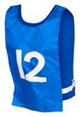 Champro Sports Nylon Pinnies Numbered 1-12 (dozen) Champro Sports Nylon Pinnies Numbered 1-12 (dozen)