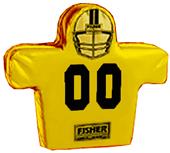 Fisher 3 Man Football Boomer Sleds w/ Low Boy Pads Fisher 3 Man Football Boomer Sleds w/ Low Boy Pads