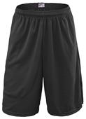 Soffe Adult Extra Long Poly Closed Hole Mesh Short Soffe Adult Extra Long Poly Closed Hole Mesh Short