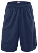 Soffe Adult Extra Long Poly Closed Hole Mesh Short Soffe Adult Extra Long Poly Closed Hole Mesh Short