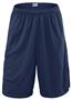 Soffe Adult Extra Long Poly Closed Hole Mesh Short
