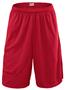 Soffe Adult Extra Long Poly Closed Hole Mesh Short