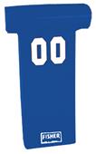 Fisher 3 Man Football Boomer Sleds w/ "T" Pads