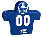 Fisher 4 Man Football Boomer Sleds w/ Low Boy Pads