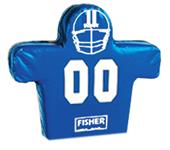 Fisher 4 Man Football Boomer Sleds w/ Low Boy Pads Fisher 4 Man Football Boomer Sleds w/ Low Boy Pads