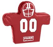 Fisher 4 Man Football Boomer Sleds w/ Low Boy Pads Fisher 4 Man Football Boomer Sleds w/ Low Boy Pads