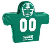 Fisher 4 Man Football Boomer Sleds w/ Low Boy Pads