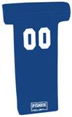 Fisher 4 Man Football Boomer Sleds w/ "T" Pads