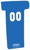 Fisher 4 Man Football Boomer Sleds w/ "T" Pads