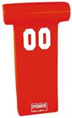 Fisher 4 Man Football Boomer Sleds w/ "T" Pads