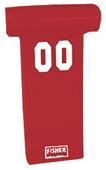Fisher 5 Man Football Boomer Sleds w/ "T" Pads Fisher 5 Man Football Boomer Sleds w/ "T" Pads
