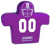 Fisher 6 Man Football Boomer Sleds w/ Low Boy Pads Fisher 6 Man Football Boomer Sleds w/ Low Boy Pads