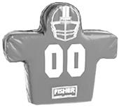Fisher 6 Man Football Boomer Sleds w/ Low Boy Pads Fisher 6 Man Football Boomer Sleds w/ Low Boy Pads