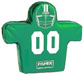 Fisher 6 Man Football Boomer Sleds w/ Low Boy Pads Fisher 6 Man Football Boomer Sleds w/ Low Boy Pads