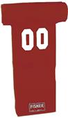 Fisher 6 Man Football Boomer Sleds w/ "T" Pads Fisher 6 Man Football Boomer Sleds w/ "T" Pads