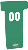 Fisher 6 Man Football Boomer Sleds w/ "T" Pads Fisher 6 Man Football Boomer Sleds w/ "T" Pads