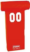 Fisher 6 Man Football Boomer Sleds w/ "T" Pads Fisher 6 Man Football Boomer Sleds w/ "T" Pads