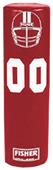 Fisher 7 Man Football Boomer Sleds w/ Round Pads Fisher 7 Man Football Boomer Sleds w/ Round Pads