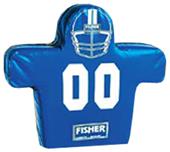 Fisher 7 Man Football Boomer Sleds w/ Low Boy Pads Fisher 7 Man Football Boomer Sleds w/ Low Boy Pads