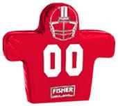 Fisher 7 Man Football Boomer Sleds w/ Low Boy Pads Fisher 7 Man Football Boomer Sleds w/ Low Boy Pads