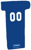 Fisher 7 Man Football Boomer Sleds w/ "T" Pads Fisher 7 Man Football Boomer Sleds w/ "T" Pads