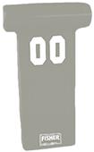 Fisher 7 Man Football Boomer Sleds w/ "T" Pads Fisher 7 Man Football Boomer Sleds w/ "T" Pads