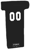 Fisher 7 Man Football Boomer Sleds w/ "T" Pads Fisher 7 Man Football Boomer Sleds w/ "T" Pads