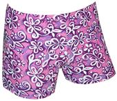 Plangea Spandex 2.5" Sports Shorts - Floral Print Plangea Spandex 2.5" Sports Shorts - Floral Print
