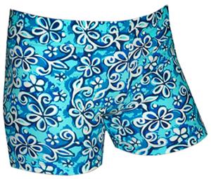 FLORAL SWIRL BLUE