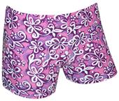 Plangea Spandex 3" Sports Shorts - Floral Print Plangea Spandex 3" Sports Shorts - Floral Print