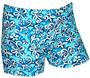 Spandex 4" Sports Shorts - Floral Print