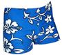Spandex 3" Sports Shorts - Hibiscus Print