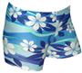 Spandex 3" Sports Shorts - Plumeria Print