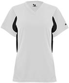 Badger Womens Rally V-Neck Jerseys Badger Womens Rally V-Neck Jerseys