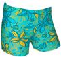 Spandex 4" Sports Shorts - Groovy Print