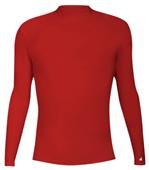 Badger B-Fit Long Sleeve Mock Compression Shirts