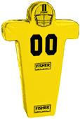 Fisher 2 Man Football Brute Sleds w/ Man Pads