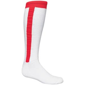 WHITE/SCARLET