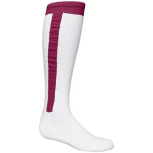 WHITE/MAROON