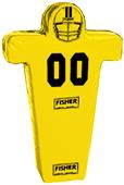 Fisher 4 Man Football Brute Sleds w/ Man Pads