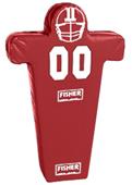 Fisher 5 Man Football Brute Sleds w/ Man Pads Fisher 5 Man Football Brute Sleds w/ Man Pads