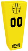Fisher 5 Man Football Brute Sleds w/ "V" Pads Fisher 5 Man Football Brute Sleds w/ "V" Pads