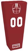 Fisher 5 Man Football Brute Sleds w/ "V" Pads Fisher 5 Man Football Brute Sleds w/ "V" Pads