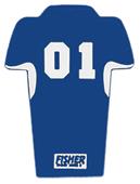 Fisher 2 Man Football CL Sleds w/ Man Pads Fisher 2 Man Football CL Sleds w/ Man Pads