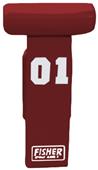Fisher 4 Man Football CL Sleds w/ "T" Pads