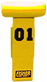 Fisher 4 Man Football CL Sleds w/ "T" Pads